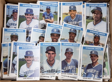 1975-1988 Misc. Brands Minor League Team Sets Collection (3,000+)